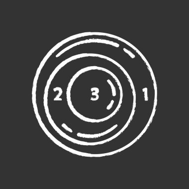 Varoluşsal grafik tebeşir simgesi. Mantıksal ifadeler için diyagram. Bilginin sembolik temsili. Farklı veri bölümleri arasındaki ilişkiler. Yalıtılmış vektör tebeşir tahtası çizimi