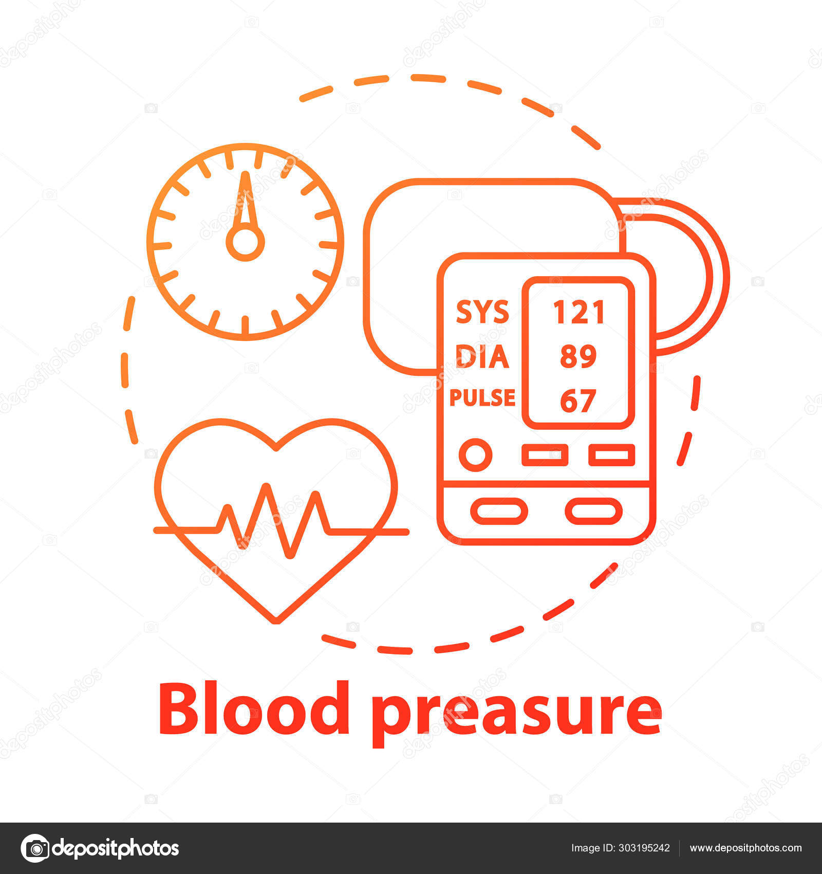 Concepto de presion arterial diastolica