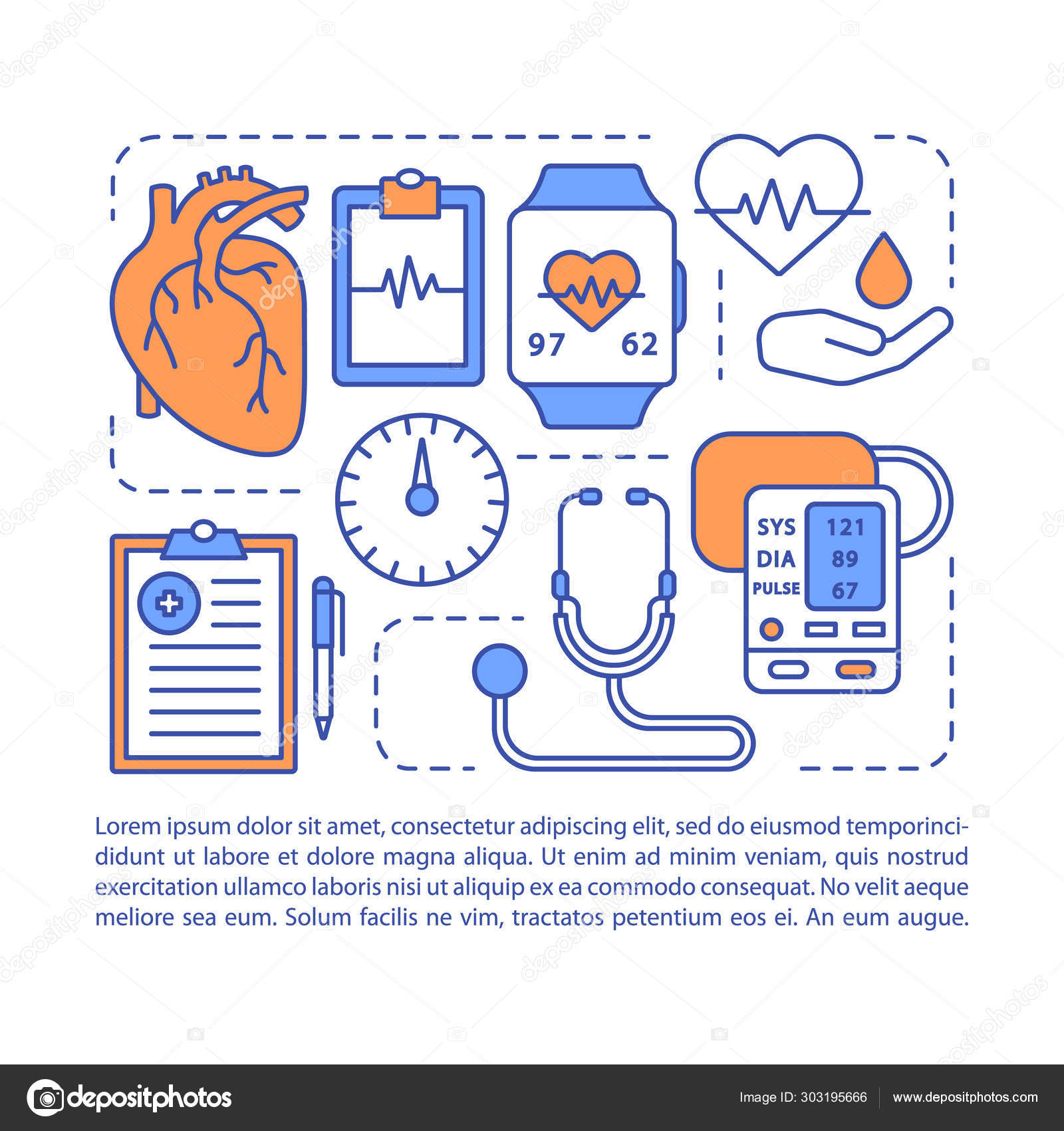 Concepto de presion arterial diastolica