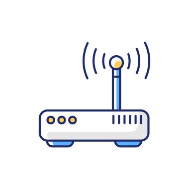 Ağ Geçidi RGB renk simgesi