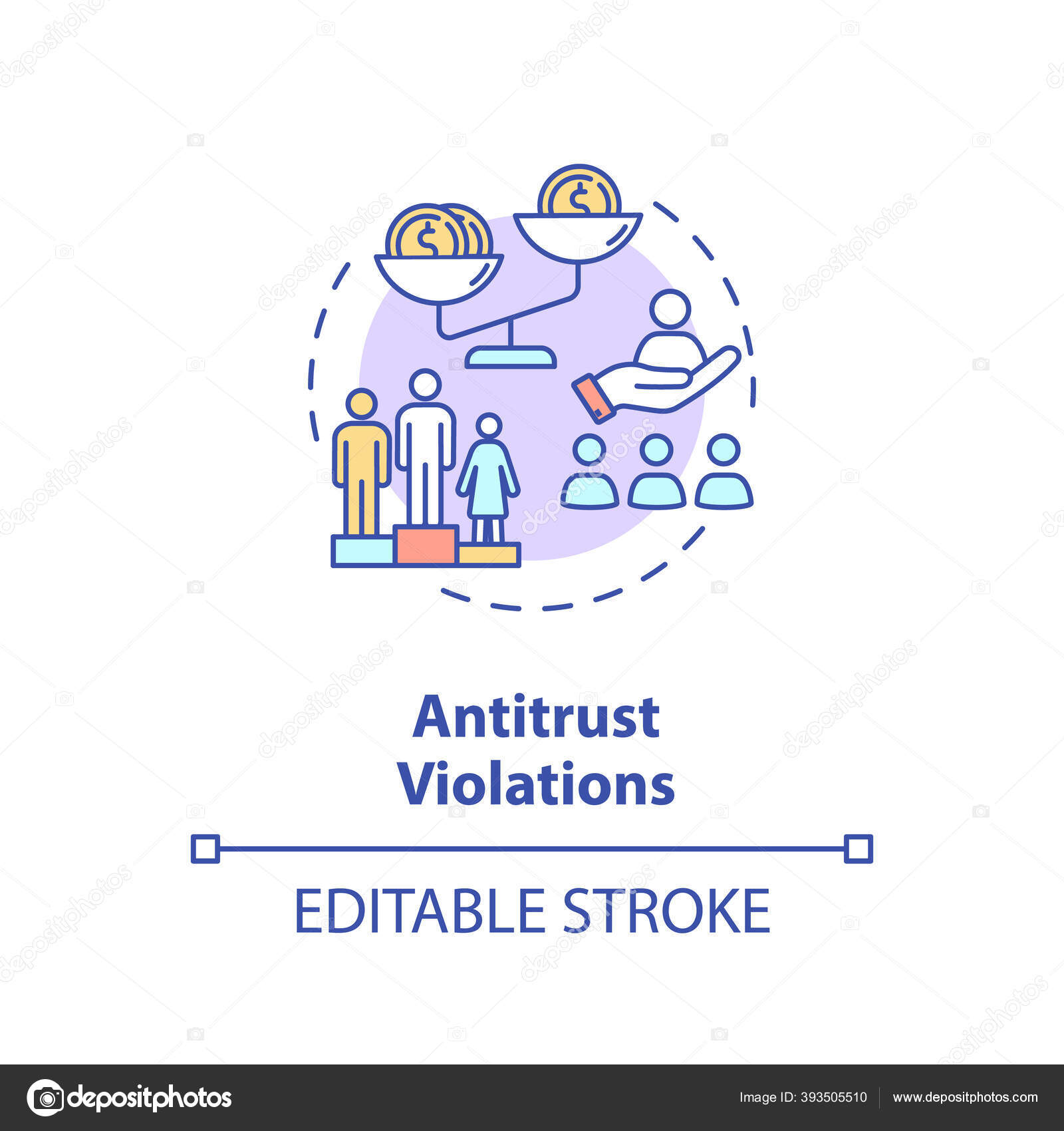 Antitrust Violations Concept Icon Competitive Regulation Common Corporate Crime Competitive Vector Image By C Bsd Vector Stock Antitrust Violations Concept Icon Competitive Regulation Common Corporate Crime Competitive Vector Image By C Bsd Vector Stock