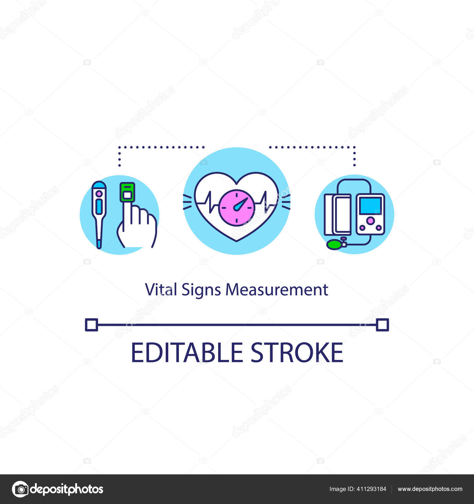 Значок Измерения Жизненных Признаков Экзамен Состоянию Здоровья.