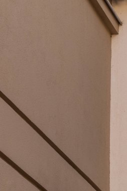 Cephe sıva arka plan. Yekpare sıva dekoratif. Yapı zemin bina dış.