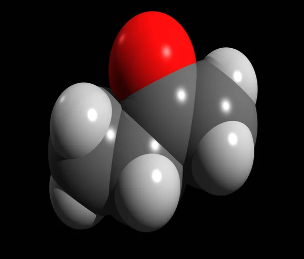 Model Render Maar Geen Molecuul — Stockfoto