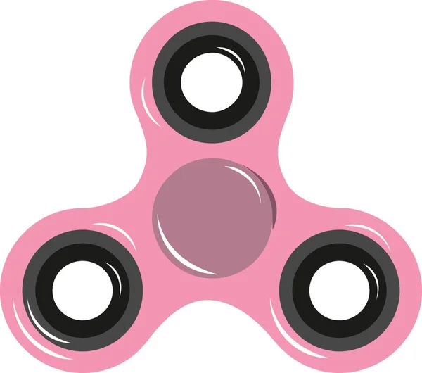 Popular Spinner Fundo Branco — Vetor de Stock