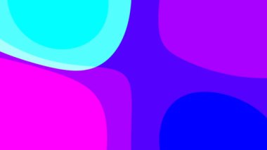 4K hareket efekti tatlı mavi ve pembe 4 pastel ton renk gradyanı yavaşça karışıyor. Yaz nostaljisi plajda dinleniyor.