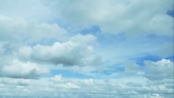 Time Lapse Zonsopgang Prachtige Schemering Pluizige Storm Bewolkt Blauw Gele — Stockvideo