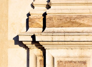 Yağmurdan sonra karahindibanın vahşi resmi bitkisinin ıslak gövdesi, tipik şemsiye şekilli çekirdeklerin makro görüntüsü. Santa Giustina, Belluno, İtalya