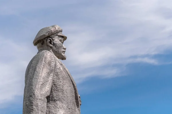 Kremenivka Ucraina Maggio 2017 Monumento Vladimir Lenin Leader Sovietico Statua — Foto Stock