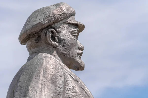 Kremenivka Ucraina Maggio 2017 Monumento Vladimir Lenin Leader Sovietico Statua — Foto Stock