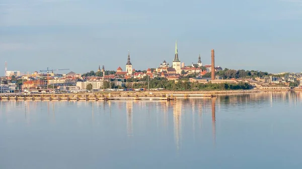 Таллінн Естонія Липня 2018 Таллінн Вид Місто Фінської Затоки — стокове фото