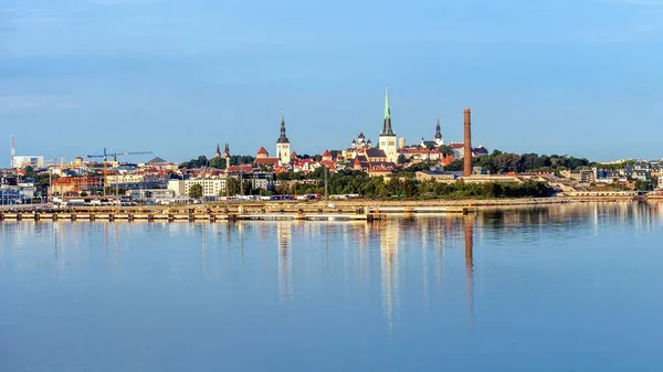 Таллінн Вид Місто Фінської Затоки — стокове фото