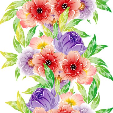 parlak çiçek desen arka plan