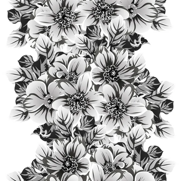Vintage květiny vzor — Stockový vektor