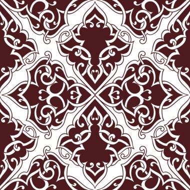 parlak vintage desen arka plan vektör illüstrasyon