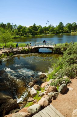 Kotka, Finlandiya - Sapokka su Bahçe