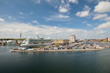 Stockholm, İsveç - Feribot Terminali, 22 Temmuz 2018