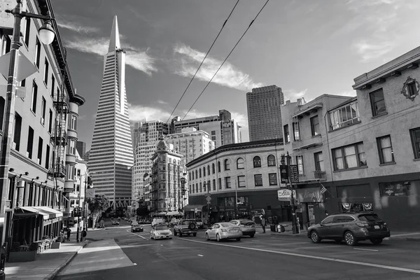 San Francisco Estados Unidos Little Italy Distrito Financiero Centro Ciudad — Foto de Stock