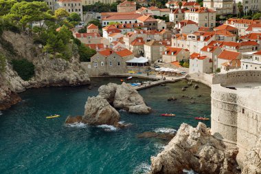 Dubrovnik, Dalmaçya, Hırvatistan - Dubrovnik eski şehir