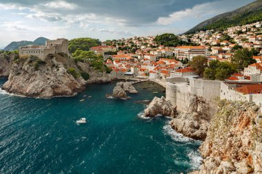 Dubrovnik, Dalmaçya, Hırvatistan - Dubrovnik'in, kale Lovrijenac