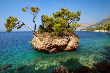 Hırvatistan - Brela, Makarska Riviera, Dalmaçya, Adriyatik Denizi