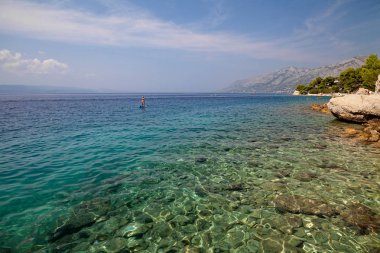 Hırvatistan - Brela, Makarska Riviera, Dalmaçya, Adriyatik Denizi
