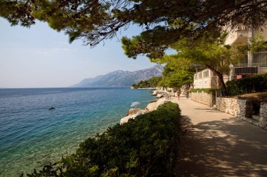 Hırvatistan - Brela, Makarska Riviera, Dalmaçya, Adriyatik Denizi