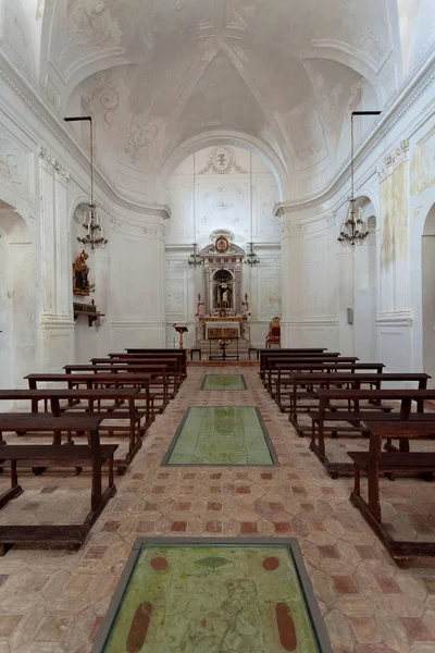 Iglesia Católica Casco Antiguo Erice Sicilia Italia — Foto de Stock