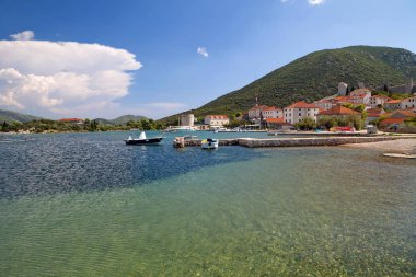 Mali ston, Peljesac Yarımadası, Dalmaçya, Hırvatistan