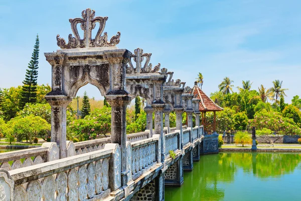 Vue Ancien Pont Taman Ujung Près Alampura Karangasem Sur Île — Photo