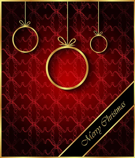 Frohe Weihnachten 2019 Hintergrund Für Ihre Einladungen Festlichen Poster Grußkarten — Stockvektor