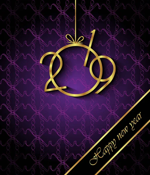 Davetiyeler, Festival afişleri, tebrik kartları için 2019 mutlu yeni yıl arka plan.