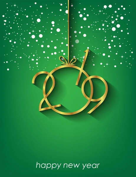 2019 mutlu yeni yıl arka plan.
