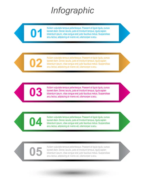 Bilgi grafiği şablon tasarımı.