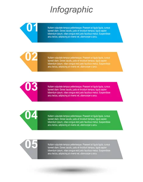 Bilgi grafiği şablon tasarımı.