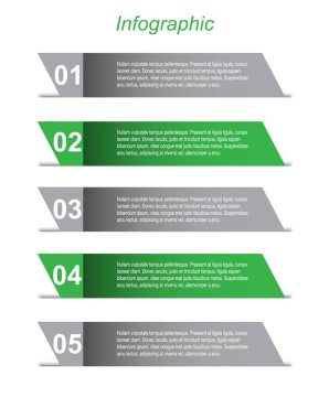 Bilgi-grafik tasarım şablonu.