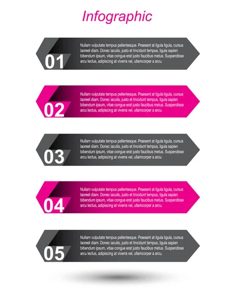 Info Graphic Sjabloonontwerp — Stockvector