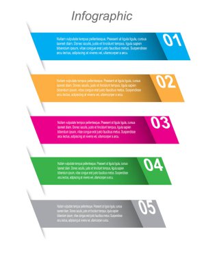 Bilgi-grafik tasarım şablonu.