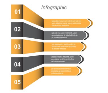 Bilgi-grafik tasarım şablonu.