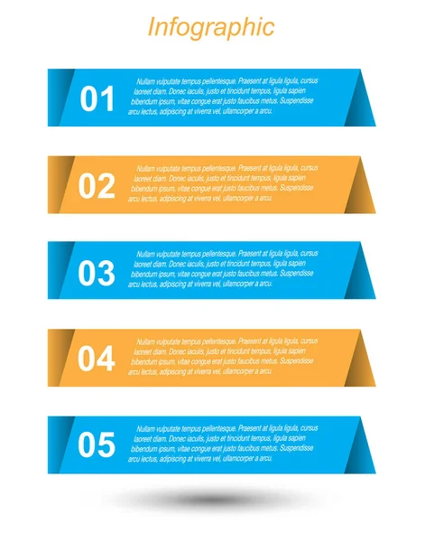Desenho Modelo Info Gráfico —  Vetores de Stock