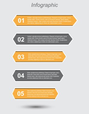 Bilgi-grafik tasarım şablonu.