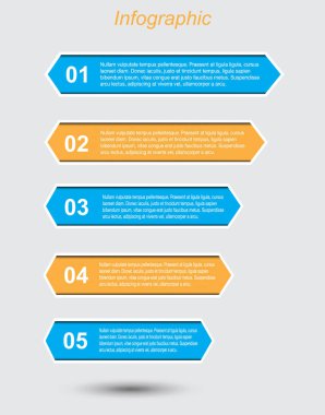 Bilgi-grafik tasarım şablonu.