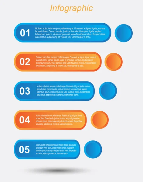 Modelo Design Info Gráfico —  Vetores de Stock