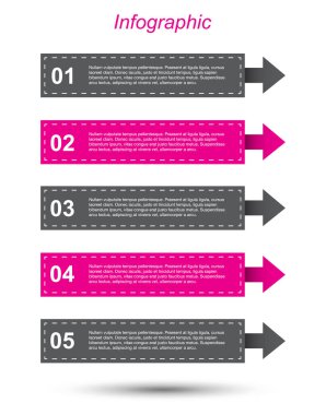 Bilgi-grafik tasarım şablonu.