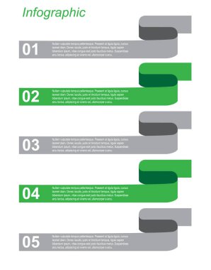 Bilgi-grafik tasarım şablonu. 