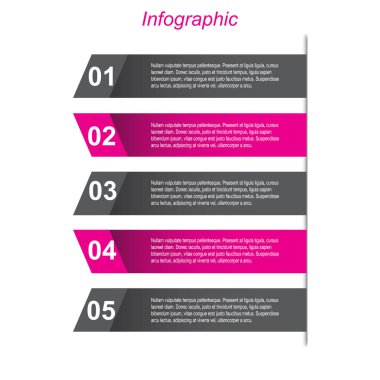 Bilgi-grafik tasarım şablonu.