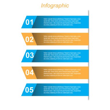 Bilgi-grafik tasarım şablonu.