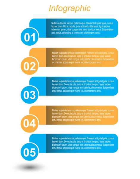 Modelo Design Info Gráfico —  Vetores de Stock