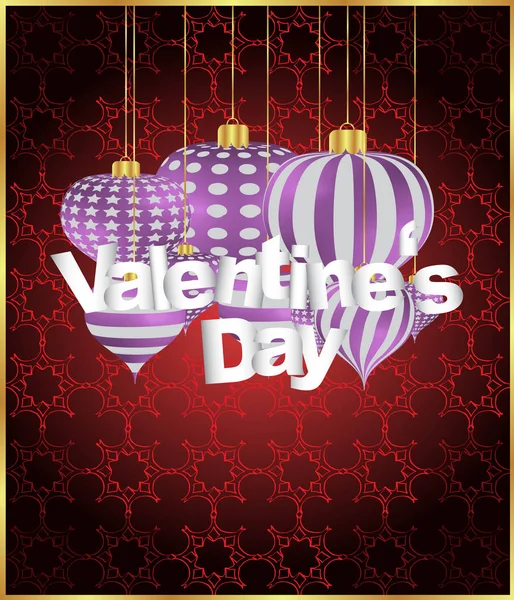 Šťastný Valentýna Sezóna Pro Pozvánky Slavnostní Plakáty Pohlednice — Stockový vektor