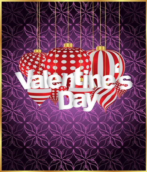 Happy Valentine Day Season Your Invitations Festive Posters Greeting Cards — Stock Vector